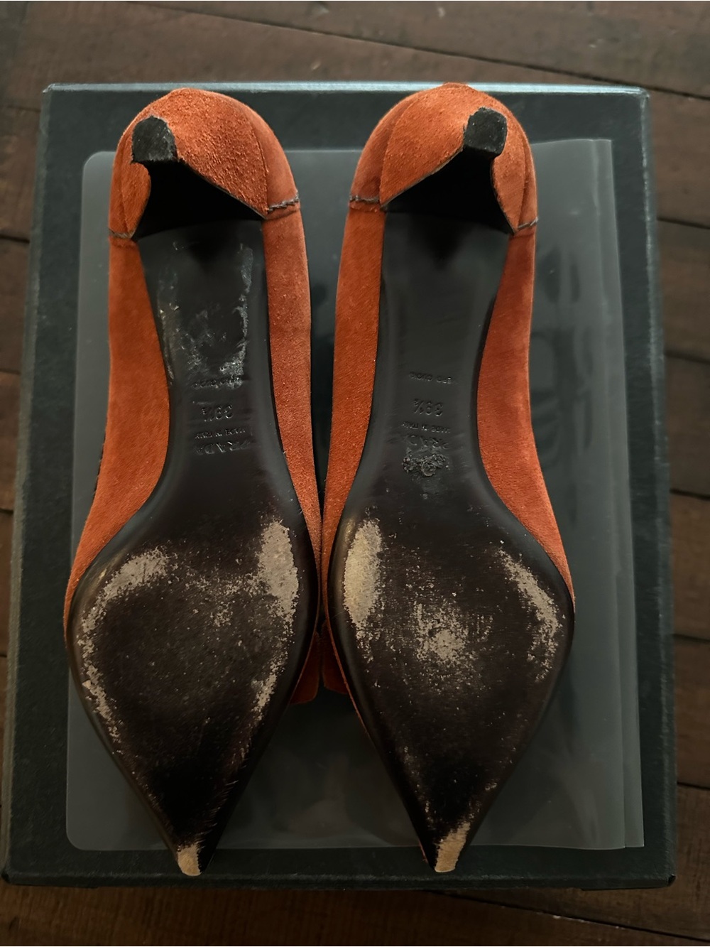 Prada Suede Kitty Heels - Picture 12 of 14
